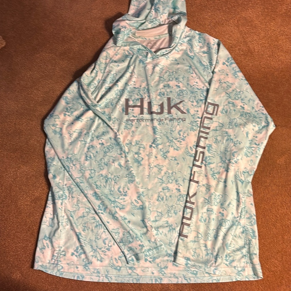 HUK fishing hoodie
